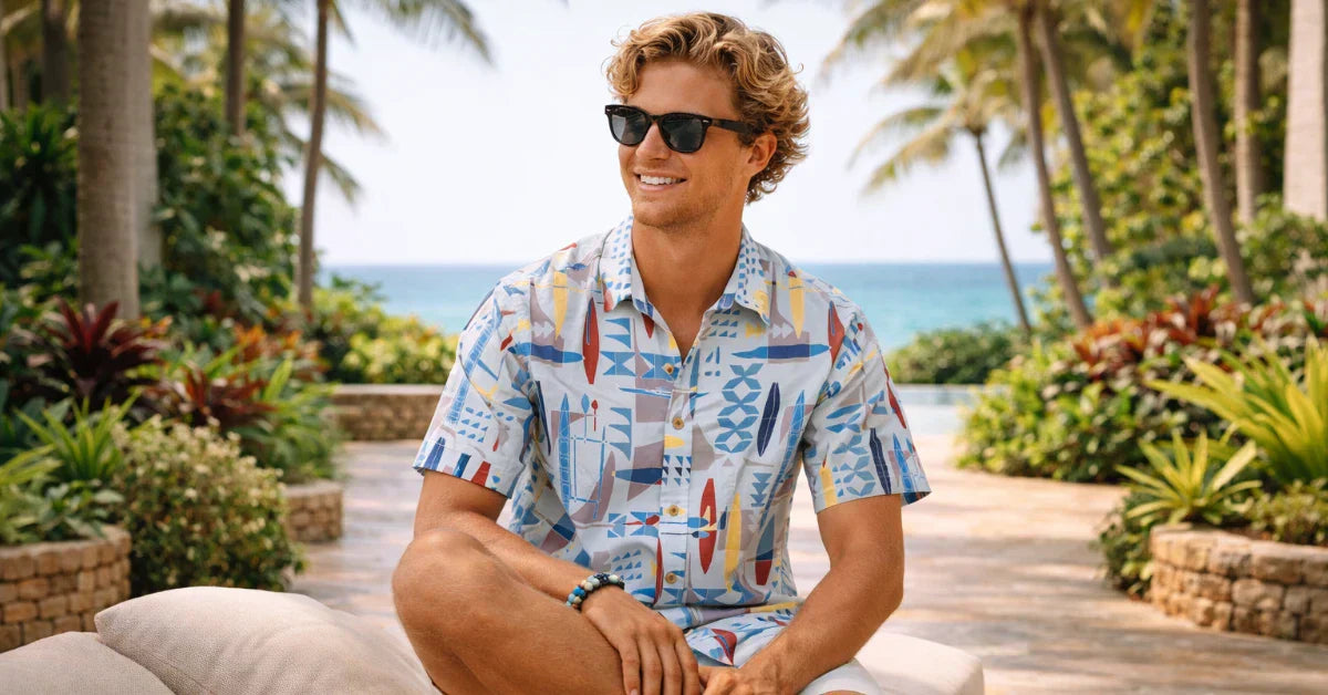 how to dress up a hawaiian shirt 31 Fabulous Outfit Ideas for Every Day in August via @PureWow