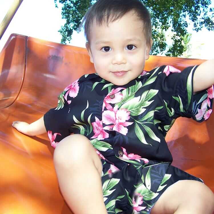 Sunshine Society Kids Silky Cabana Club Short Sleeve Short Set