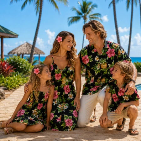 Matching Hawaiian Shirts and Dresses | Aloha Shirts Club Matching Hawaiian Shirts and Dresses | Aloha Shirts Club