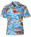 American Dinner Men's Aloha Shirt