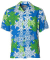 Short Sleeves Aloha Panel Men Shirt