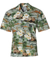 Short Sleeves Island Woody Men's Aloha Shirt