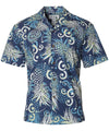 Pineapples Cotton Men Hawaiian Aloha Shirt
