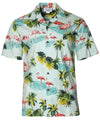 Flamingos Cotton Aloha Friday Shirt