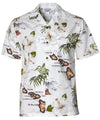 Island Palms Men's Cotton Aloha Shirt