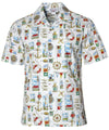 Nautical Men's Cotton Aloha Shirt