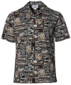 Makanui Tapa Men's Cotton Aloha Shirt