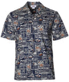 Makanui Tapa Men's Cotton Aloha Shirt