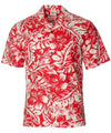 Poly Cotton Tropical Bloom Men's Shirt