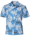 Relax Fit Polycotton Outrigger Hawaiian Shirt