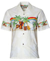 Short Sleeve Happy Aloha Men's Border Hawaiian Shirt