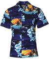 Cotton Poplin Relax Fit Men's Aloha Shirt