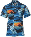 Cotton Poplin Relax Fit Men's Aloha Shirt