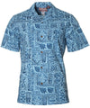 Tribal Tapa Cotton Poplin Hawaiian Shirt