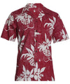 Ukuleles Aloha Shirt Royal Burgundy