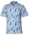Short Sleeve Cotton Poplin Honu Aloha Shirt