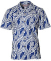 Short Sleeve Cotton Poplin Honu Aloha Shirt