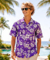 Island Tropical Cotton Aloha Shirt