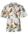 Kahua Plumeria Cotton Men Hawaiian Shirt