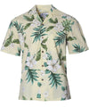 Kahua Plumeria Cotton Men Hawaiian Shirt