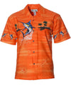 Marlin Fishing Hawaiian Border Shirt