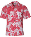 Men Pineapple Cotton Aloha Shirt Button-Up Dress Shirt