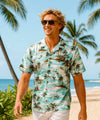 Hookipa Cotton Aloha Resort Shirt Sage