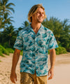 Pipeline Cotton Relax Fit Shirt Turquoise