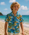 Outrigger Boy's Cotton Aloha Shirt