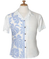 Prince Kuhio Side Band Women's Camp Hawaiian Shirt