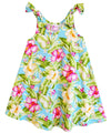 Girls V-Neck Flared Rayon Tank Dress