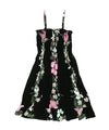Ruffle Girls Spaghetti Smock Hawaiian Dress