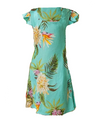 Ceres Girls Flower Short Hawaiian Dress