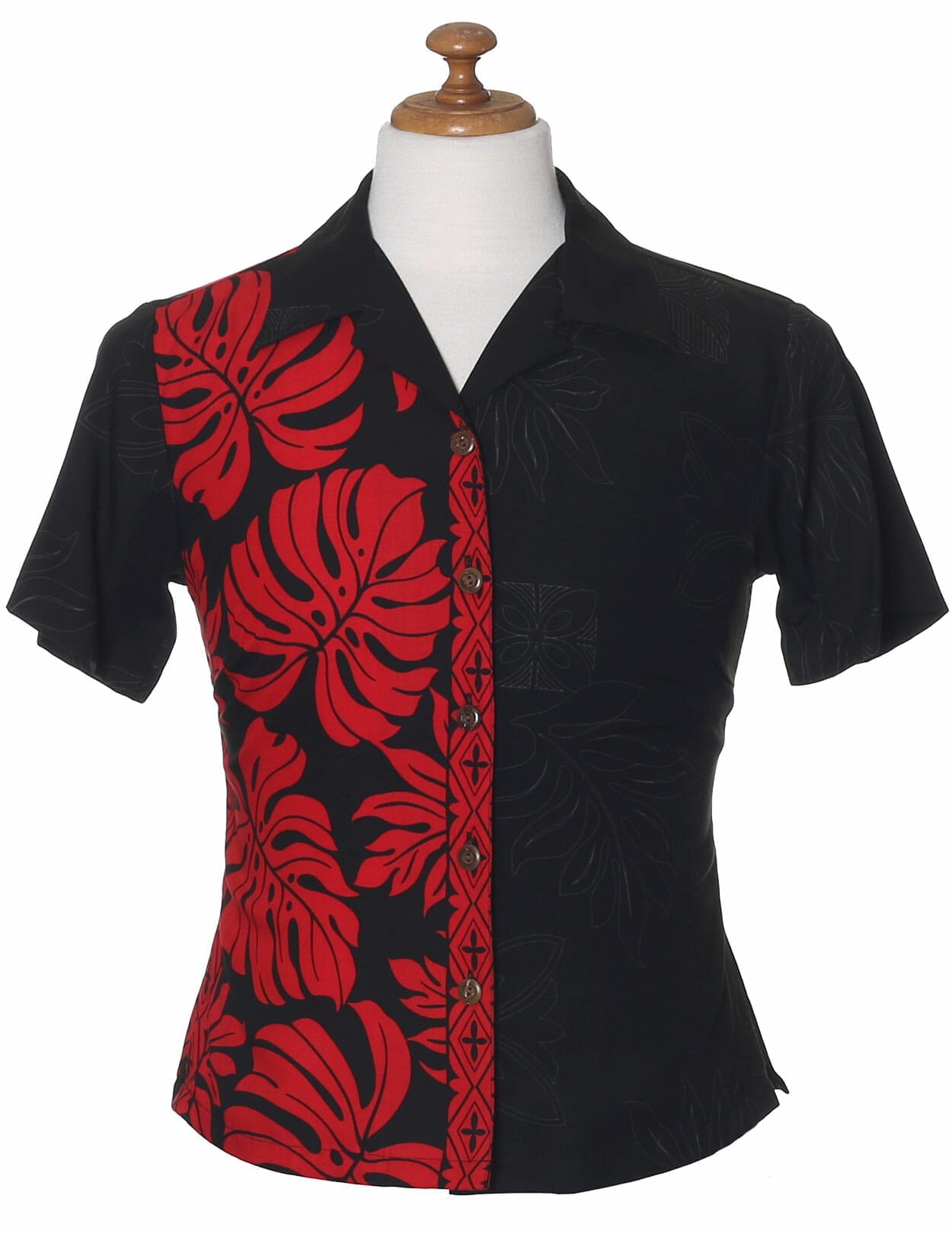 Prince Kuhio Side Band Women's Camp Hawaiian Shirt