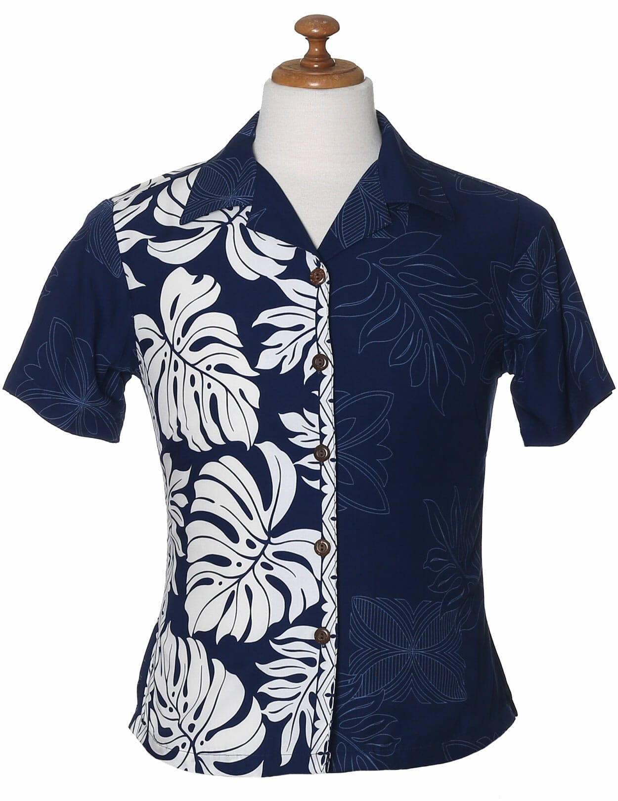 Prince Kuhio Side Band Women's Camp Hawaiian Shirt