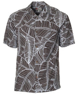 Banana Leaves Rayon Men's Aloha Shirt