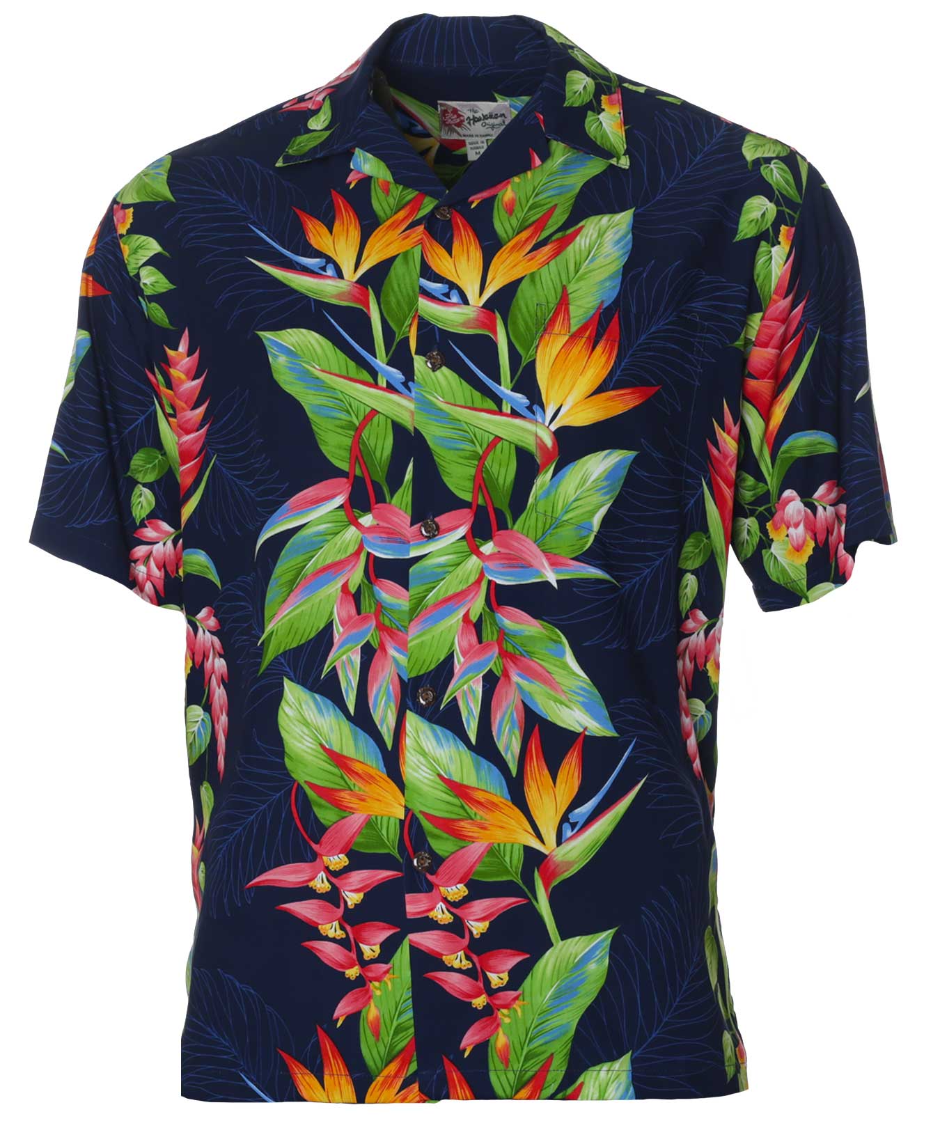 Birds of Paradise Panel Hawaiian Shirt