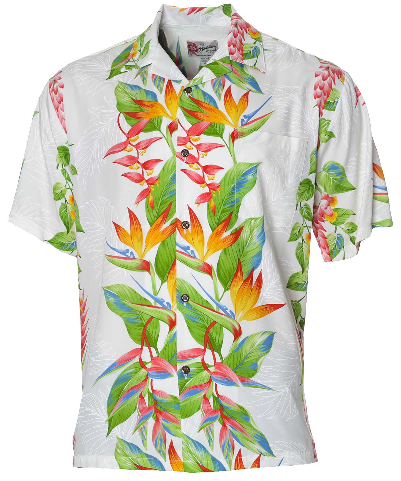 Birds of Paradise Panel Hawaiian Shirt