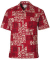 Tapa Men's Short Sleeves Cotton Aloha Shirt