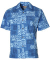 Tapa Men's Short Sleeves Cotton Aloha Shirt
