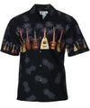 Short Sleeve Ukuleles Border Hawaiian Shirt