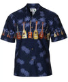 Short Sleeve Ukuleles Border Hawaiian Shirt