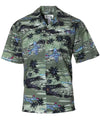 Planes Over Diamond Head Hawaiian Shirt