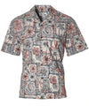 Short Sleeves Outrigger Tapa Aloha Shirt