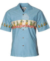 Pineapples Chest Border Aloha Shirt