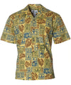 Monstera Short Sleeves Men's Hawaiian Shirt