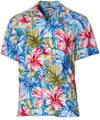 Hibiscus Men's Rayon Hawaiian Aloha Shirt