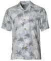 Short Sleeves Palms Relaxed Fit Rayon Men's Aloha Shirt