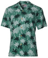 Short Sleeves Palms Relaxed Fit Rayon Men's Aloha Shirt