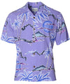 Scenic Rayon Hawaiian Palm Aloha Shirt